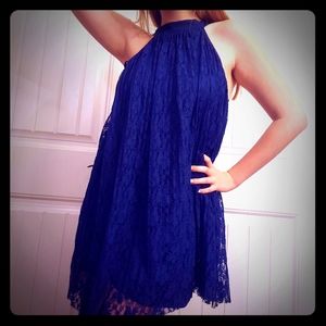 FaBLUEous Stunning Francesca's Navy Blue Dress